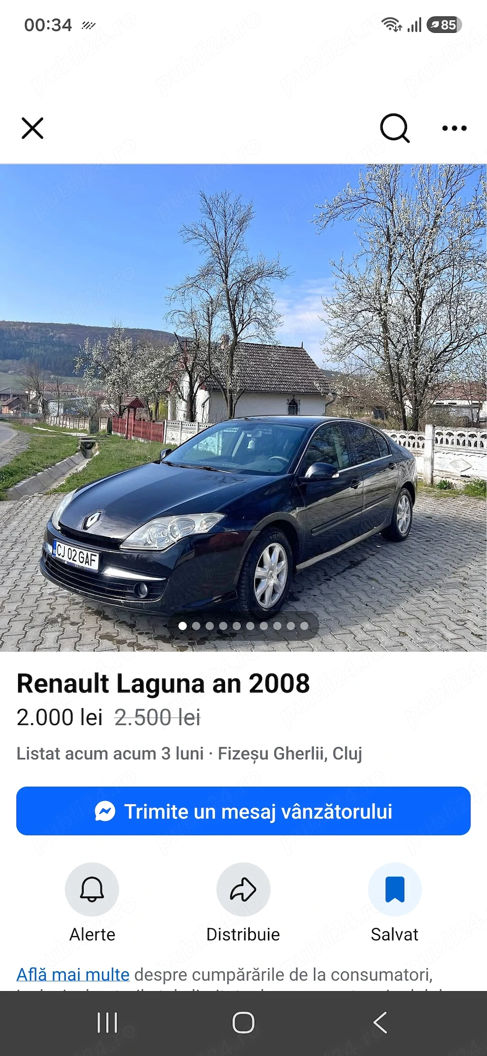 Vand Renault laguna 2008