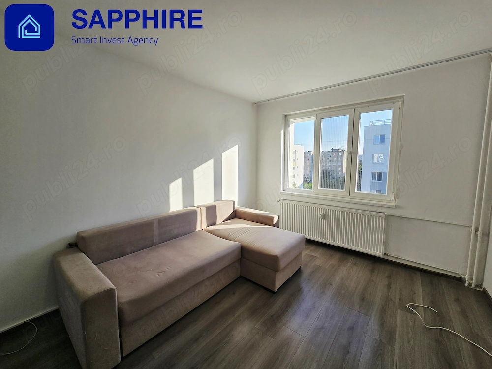 Apartament 3 camere zona Sebastian, posibilitate centrală, bloc reabilitat, loc de parcare