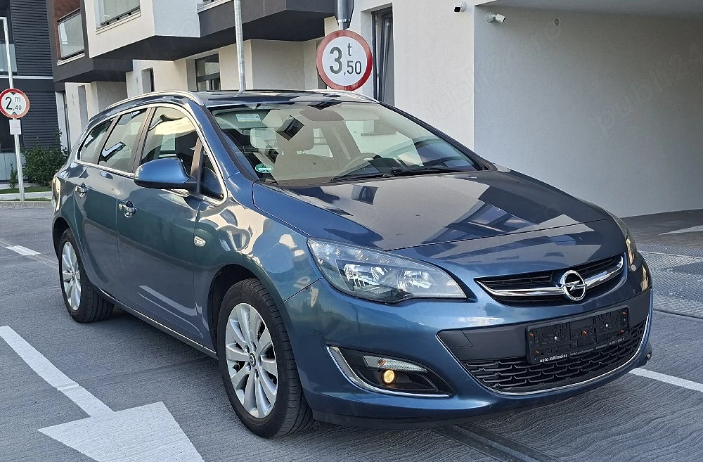 Opel Astra J Diesel 1.6Cdti 136Cp 6+1Viteze Euro6.Klimatronic Navigatie Piele Schiebedach 2015