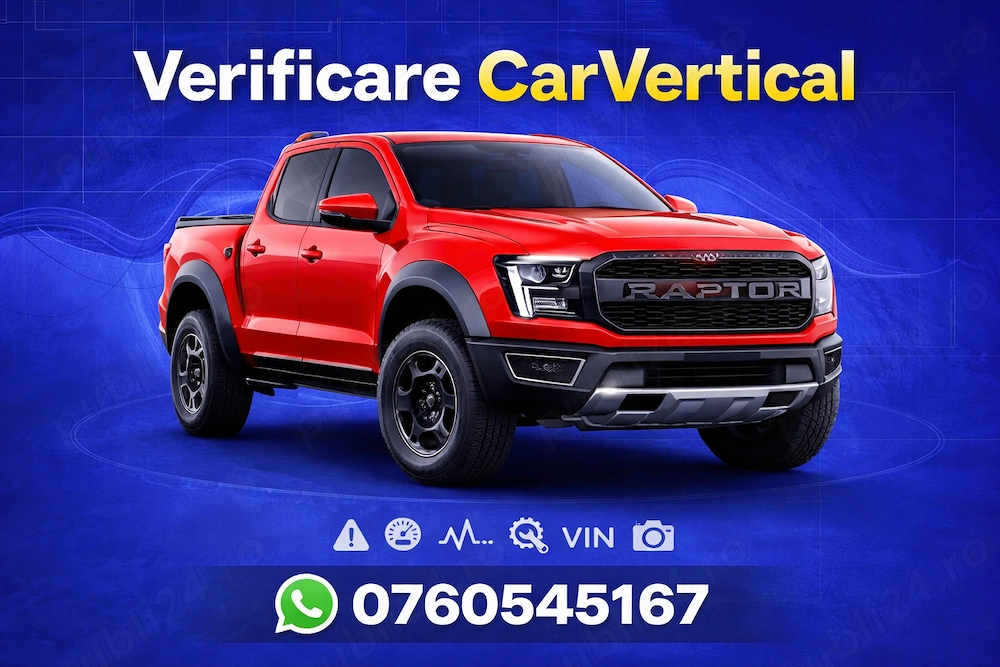 Raport CarVertical - Verificare Istoric AUTO / MOTO