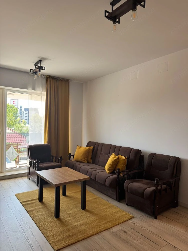 Prima inchiriere - 2 camere Costin Georgian, bloc nou, parcare