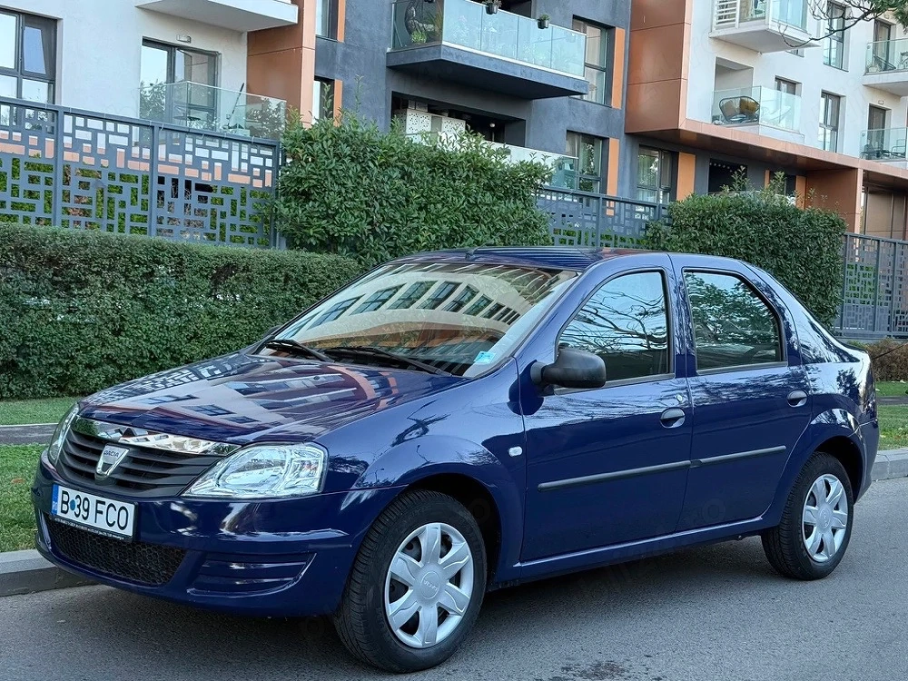 Dacia Logan 2009 1.4 benz. 17000 km reali Nerulata , Ținuta la garaj încalzit. stare NOUA !
