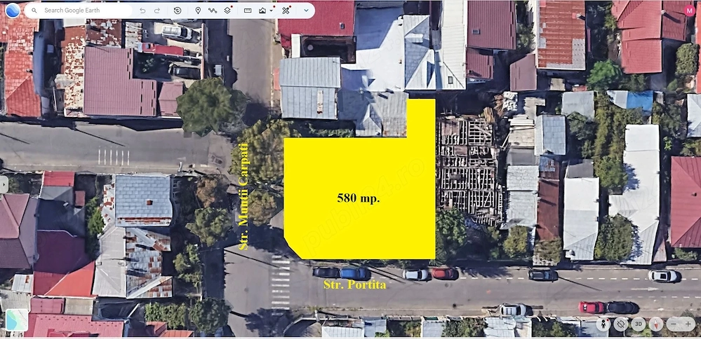 Rahova - Str. Muntii Carpati, 580 mp. teren cu pozitie de colt