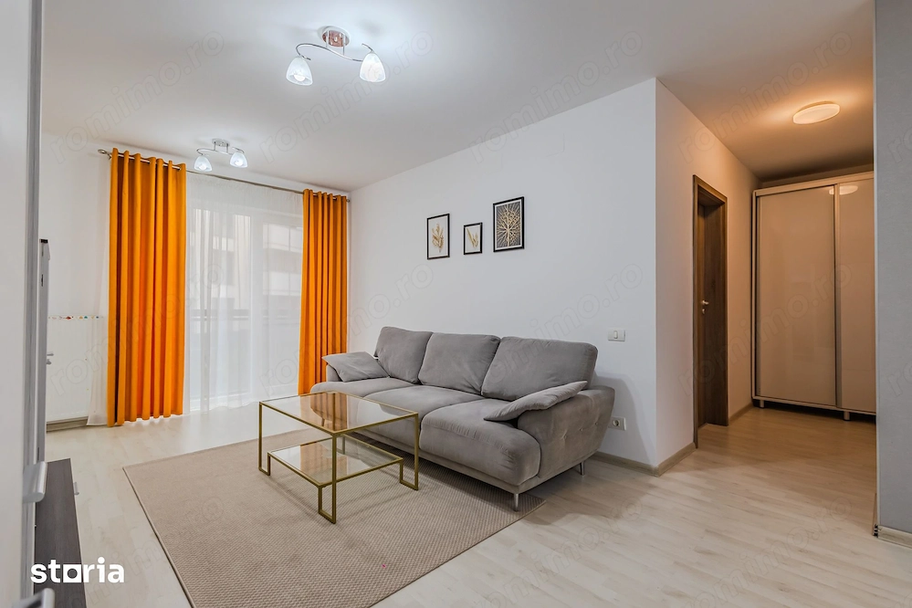 Apartament 2 camere în Răcădău, mobilat și utilat, parcare + boxă