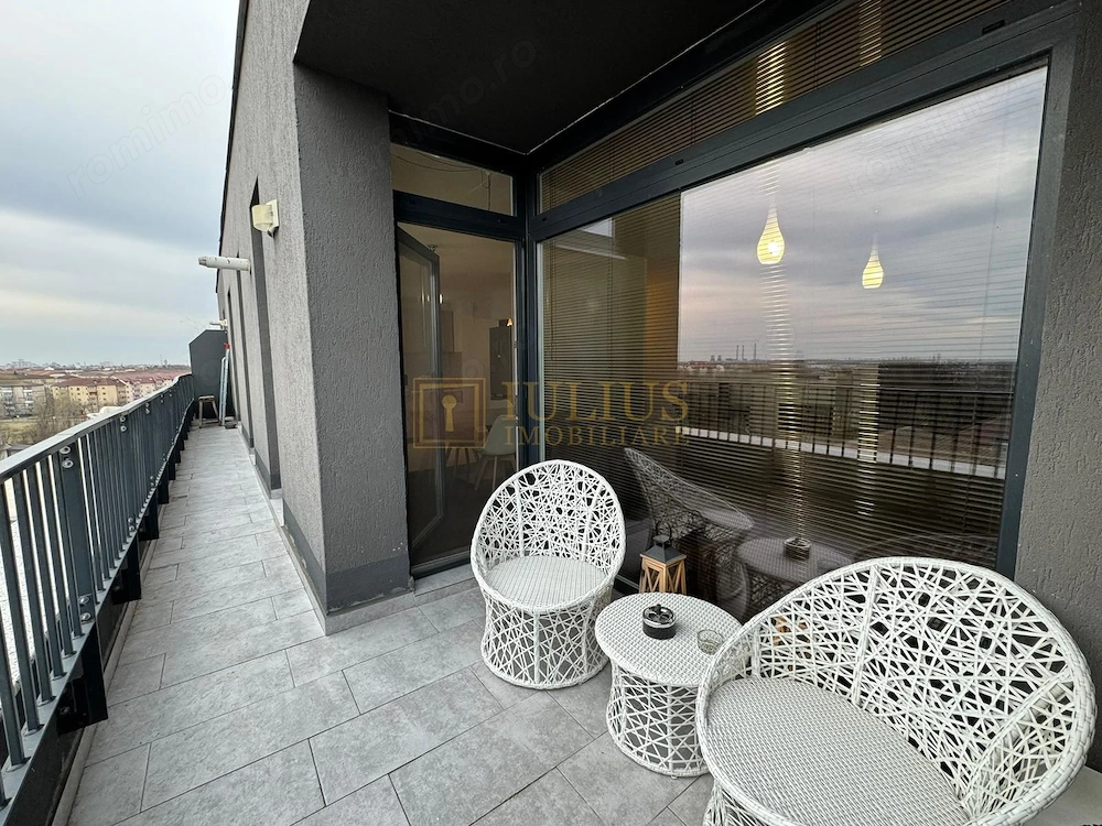 Penthouse| 2 Camere| Uranus Plaza| loc de parcare| balcon deschis