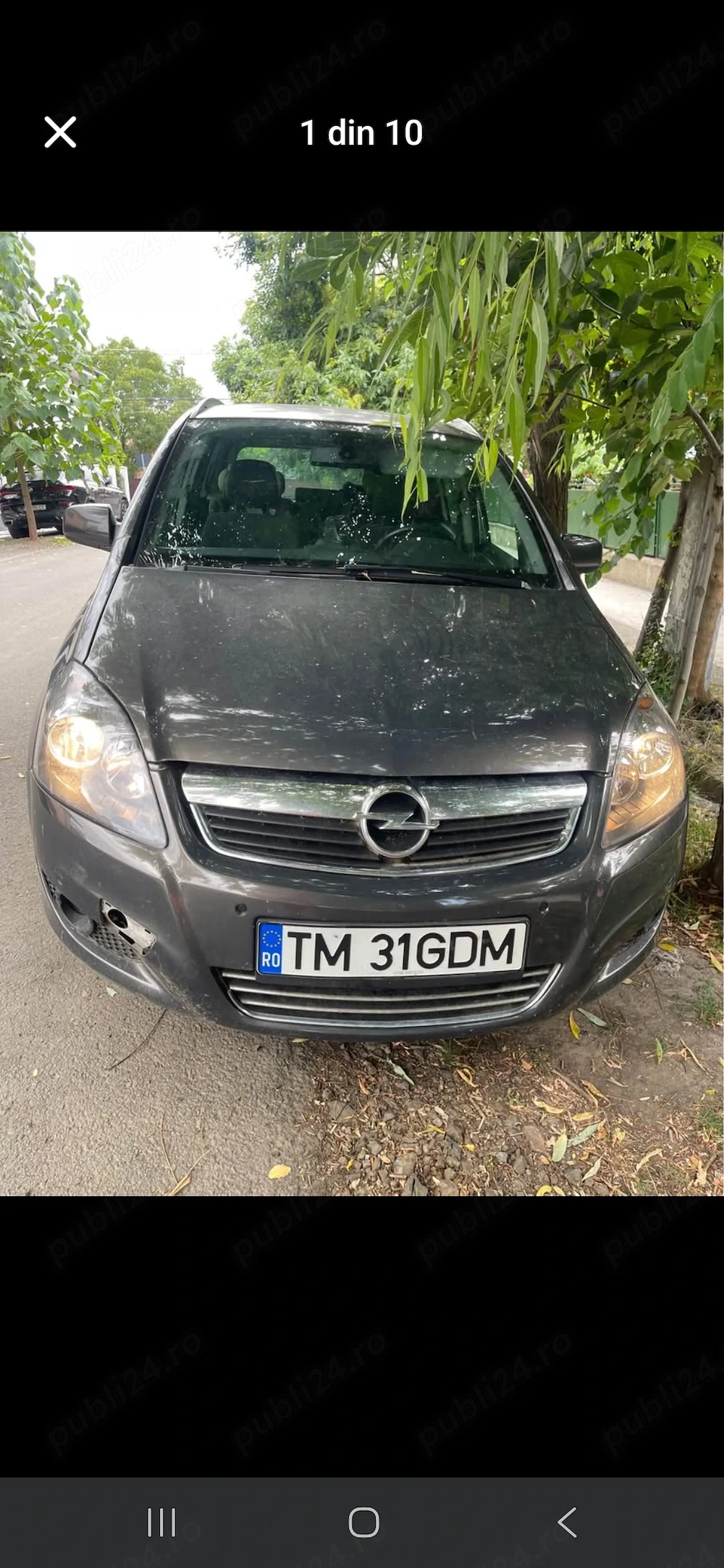 Vand  schimb Opel Zafira 2013 B