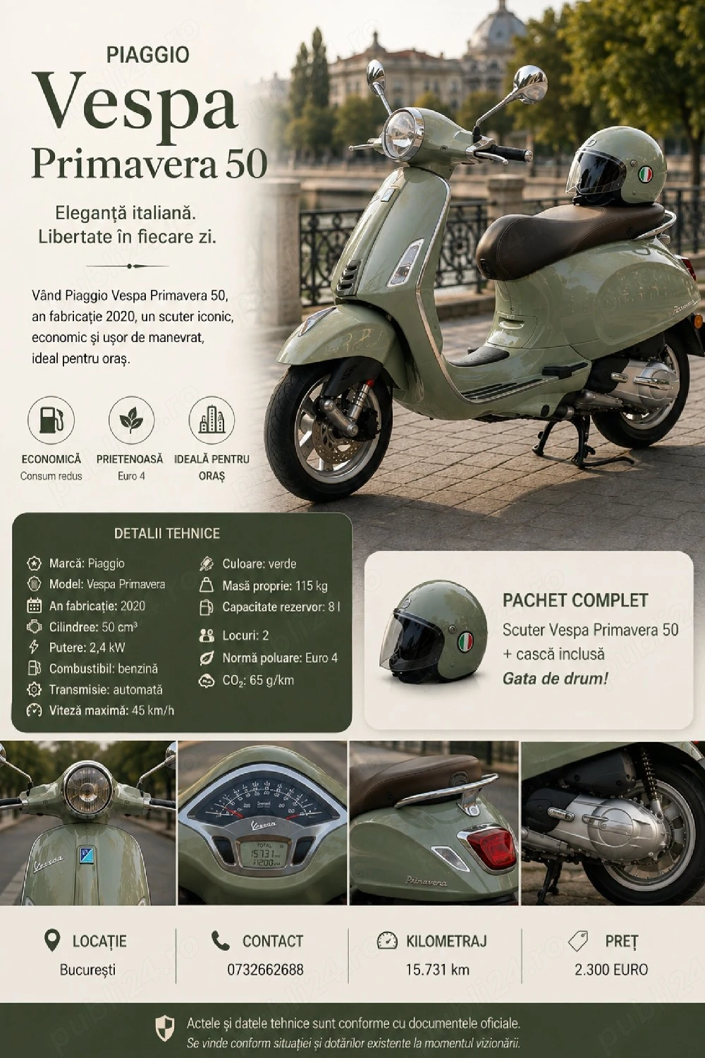 Vespa Primavera 50 cc