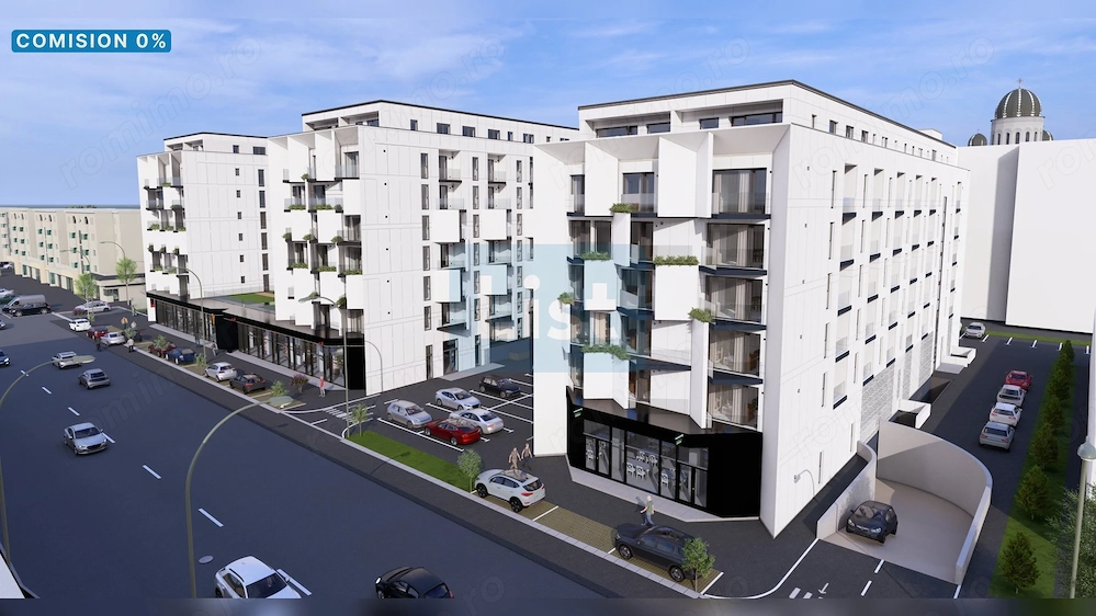 Apartament de vânzare, tip studio, finisat, etaj 3, Comision 0%