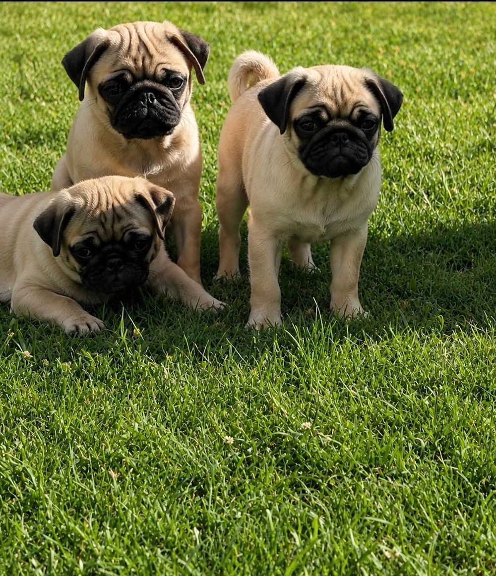 Pug mops de vanzare, 12 saptamani