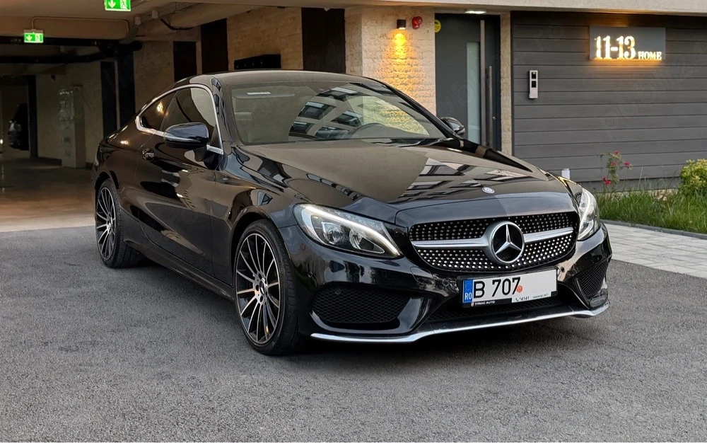 Mercedes-Benz C 180 Coupe 2016 cu doar 129.000KM reali verificabili!!   -PROPRIETAR DE 3 ANI 