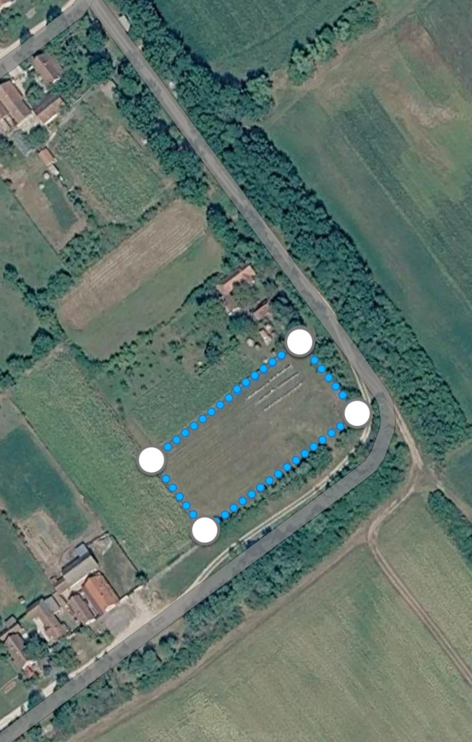 Teren 3.000 mp de vânzare în Agrișu Mare   2 fronturi stradale