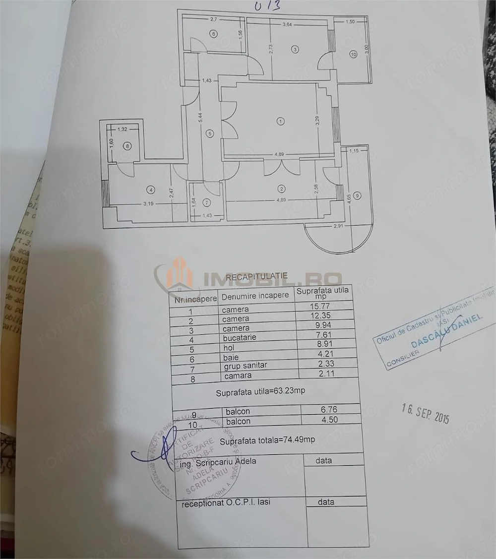 Apartament 3 camere zona Gar #259; Autogar #259;