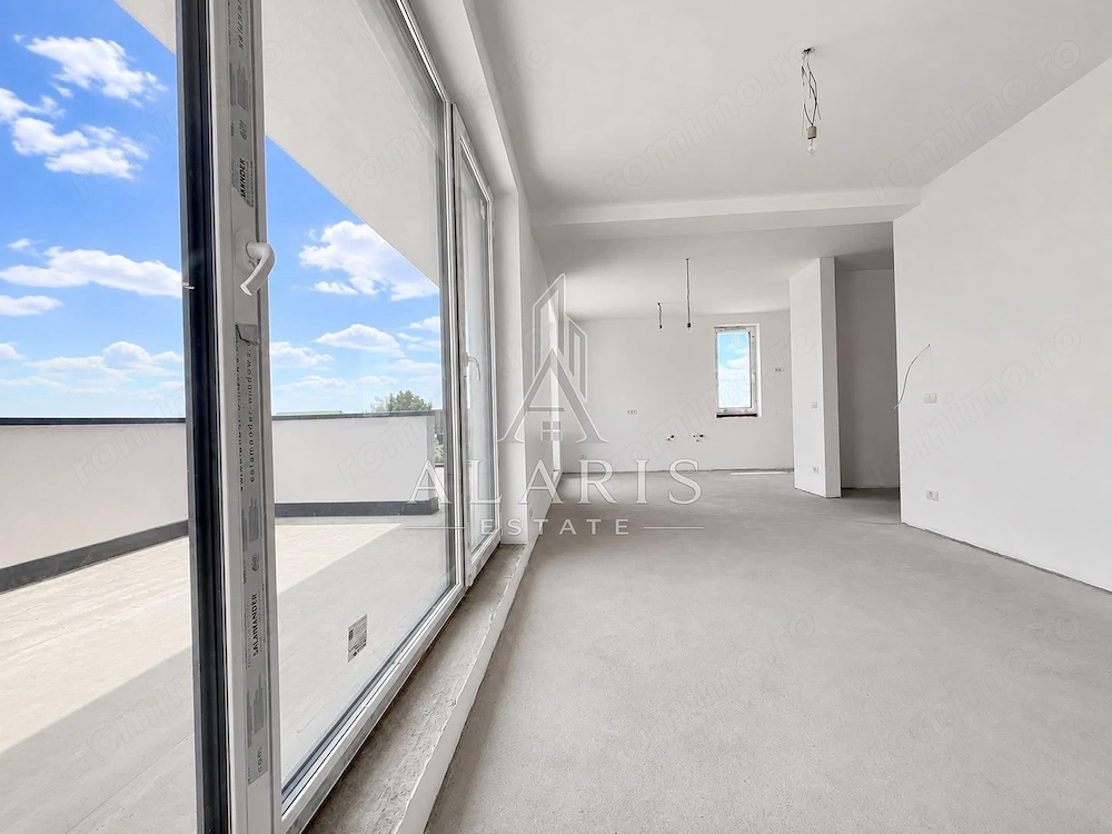 Apartament cu 2 camere, terasa 29mp, in Giroc