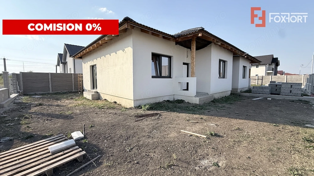 COMISION 0% Duplex individual cu 3 camere si 380 mp teren - Mosnita Noua
