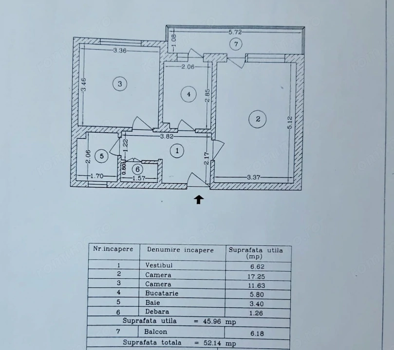Ap. 2 camere Ciresica, aproape de Univ. Ovidius si statiunea Mamaia