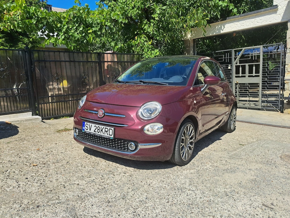 Vand Fiat 500, Benzina, 875cmc, 2016, 60000km-reali