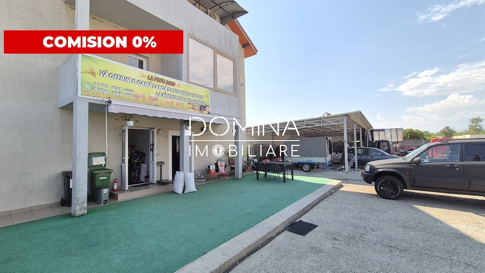 Închiriere spațiu comercial, în Tg. Jiu, la DN 66 / E79,  cartier Romanești
