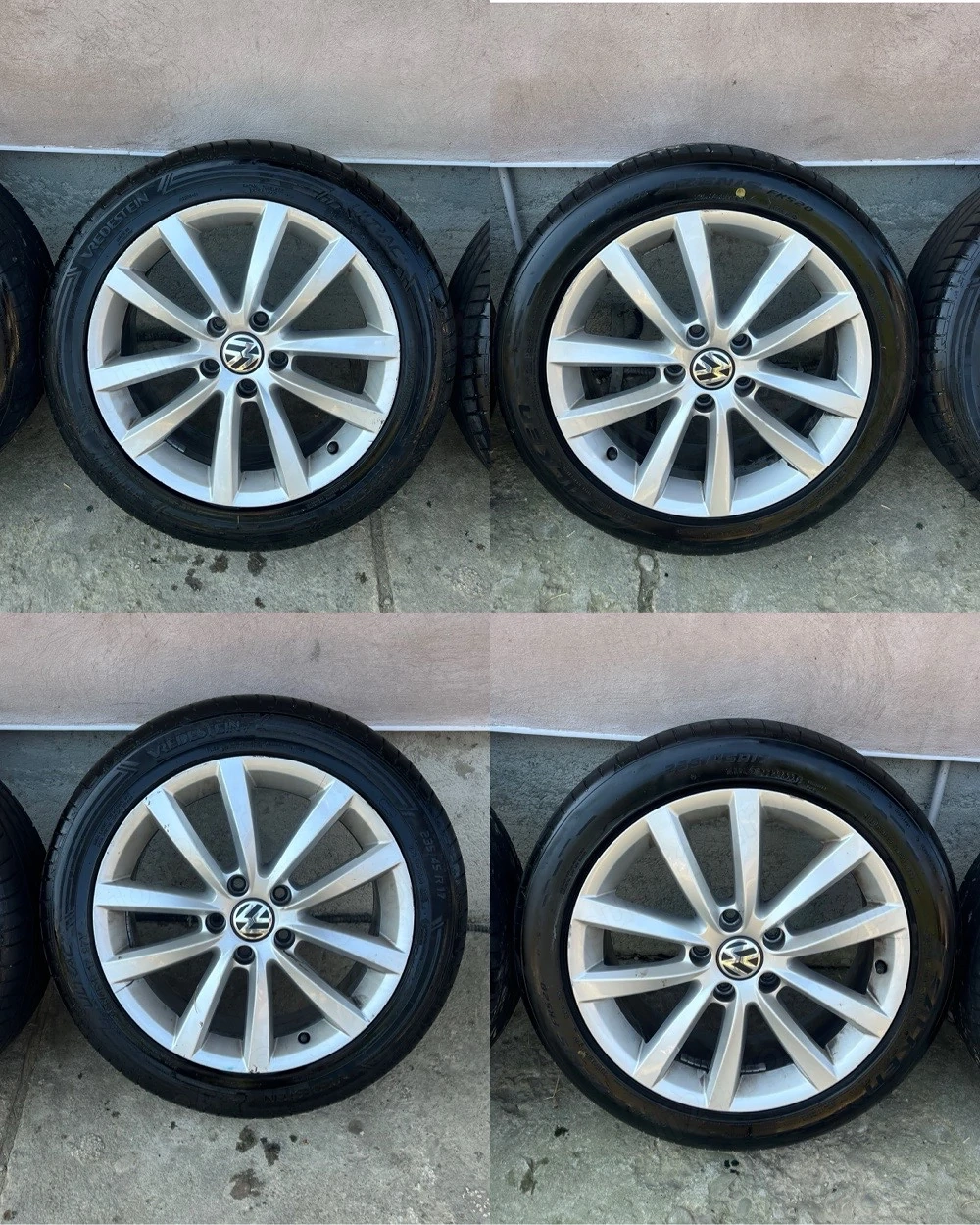 Jante R 17 Volkswagen Passat, Golf/ Skoda / Audi / Anvelope Noi 235/45R17 5*112 