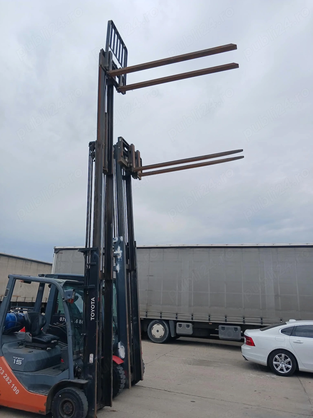 Toyota 1.5t gpl,fab 2016 triplex,translatie Iscir 