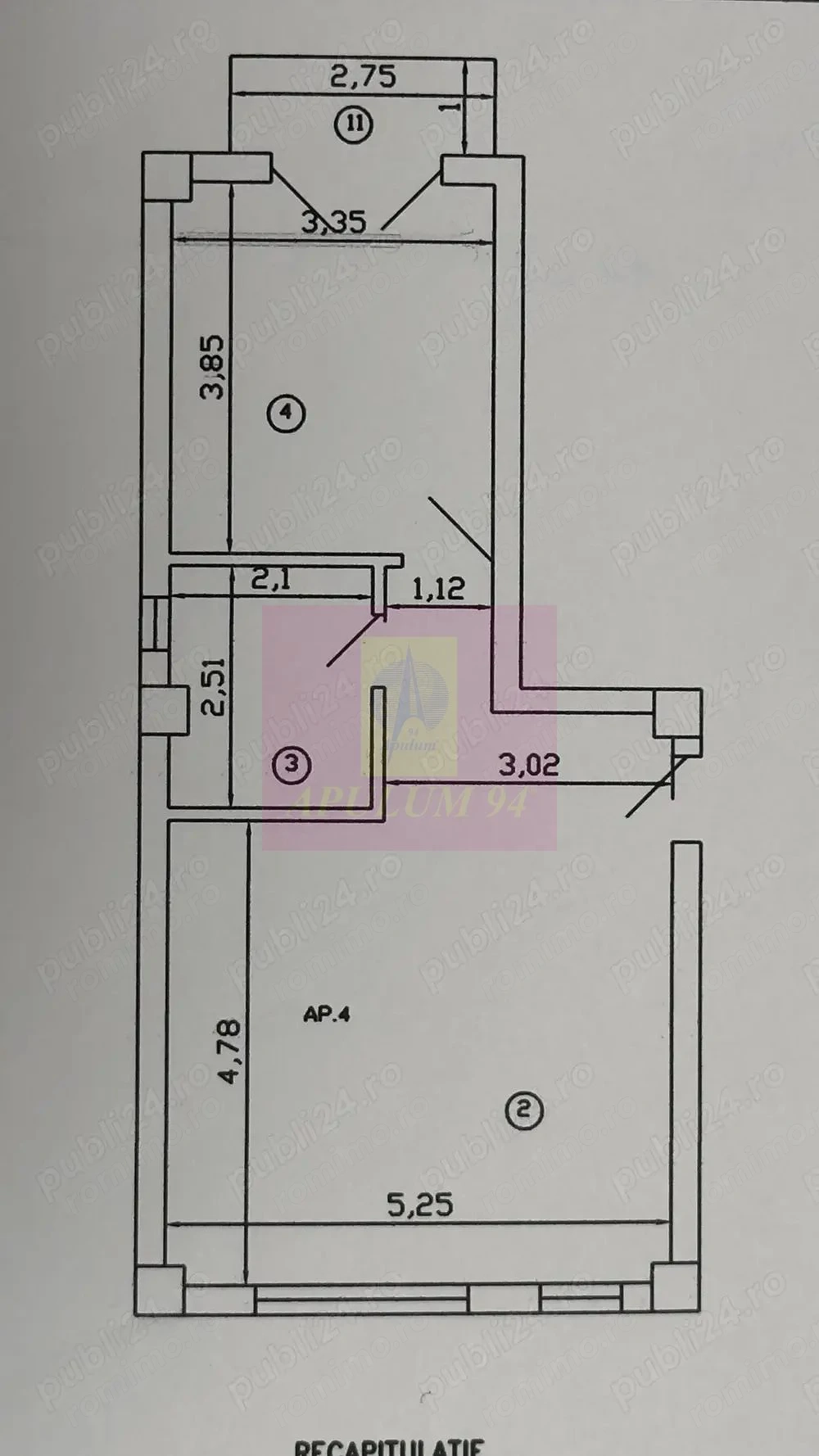 Vanzare apartament 2 camere Fundeni- Dobroesti