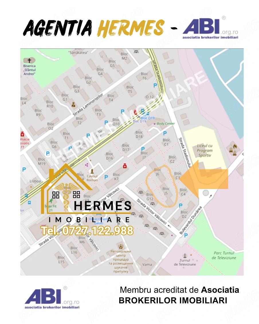 Apartament pt TINERI, ELEVI ȘI STUDENȚI , 1 cameră de închiriat, zona Turn Televiziune