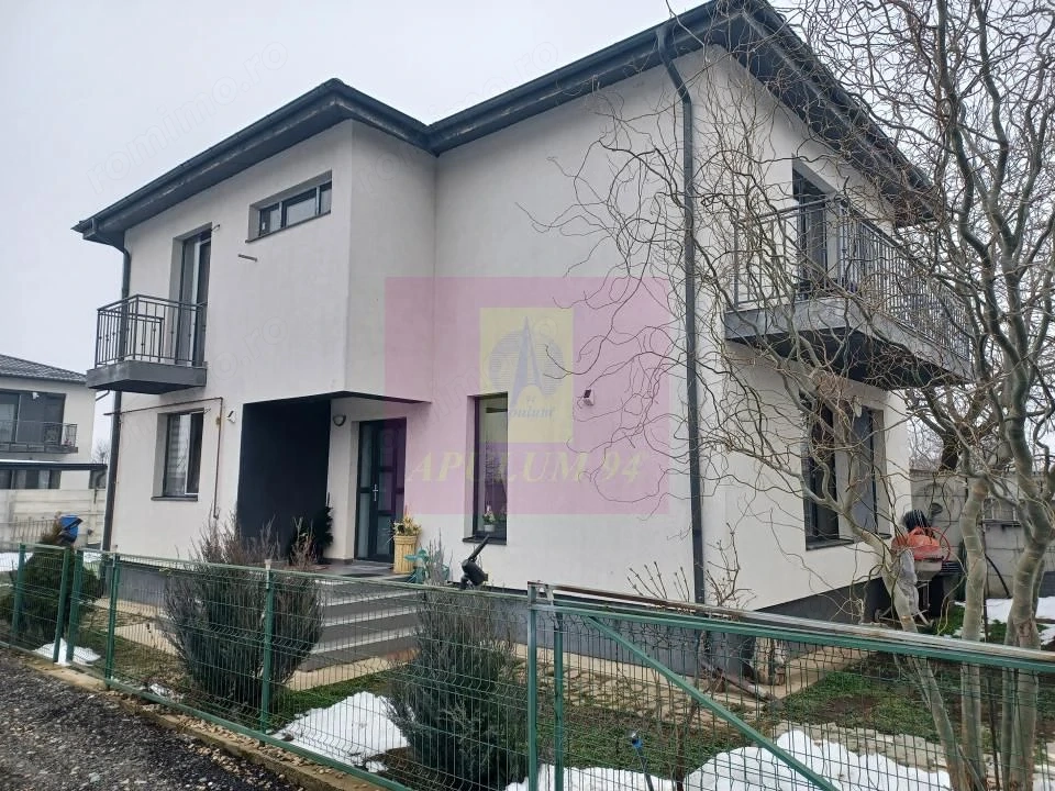 Joița, casă P+1E+pod, 124 mp utili + terasă, balcoane, magazie