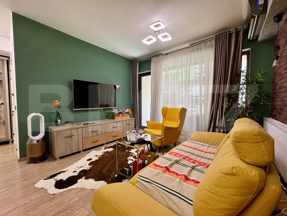 Apartament 2 camere, 55 mp, parcare, zona Bujorului Residence