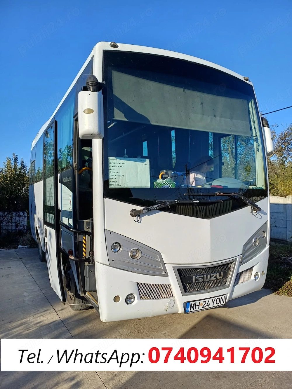 Autocar Isuzu Novo Ultra, an 2013, Euro 5, AC, 190 CP, 5.200 cmc, 30 de locuri