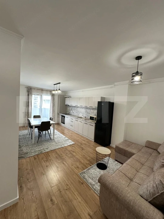 Apartament 2 camere, 44 mp + balcon 10.40 mp, parcare, zona Floresti