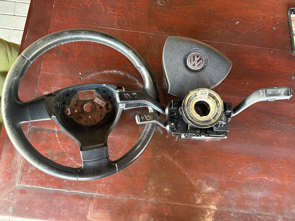 Volan Passat b6 + airbag + spirală.