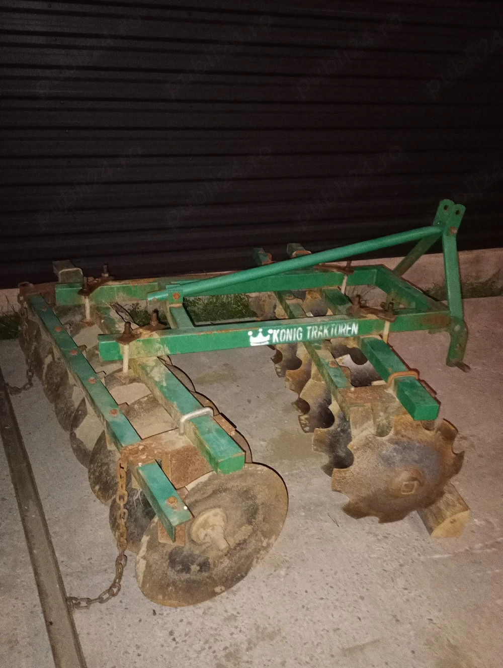 vand disc king traktoren