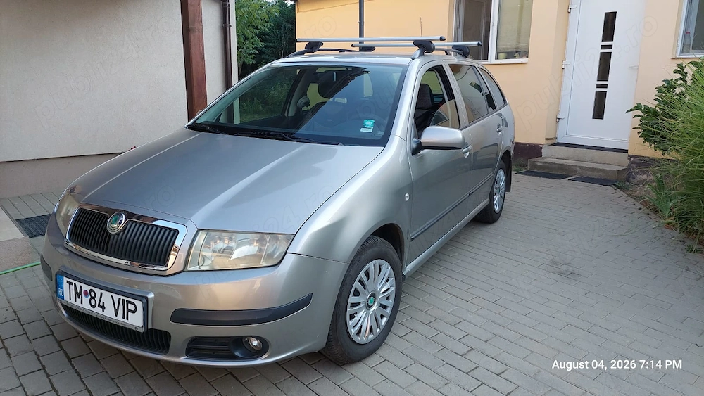 Vând Skoda Fabia Combi, an fabricație 2006, motor 1.2 benzină, 64 CP, jante+cauciucuri vară-iarnă