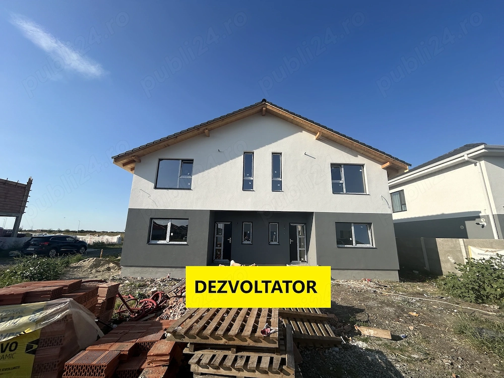Direct Dezvoltator! zona spre Padurea Bistra! Duplex in lucru. 0% comision prin Poremo Imobiliare