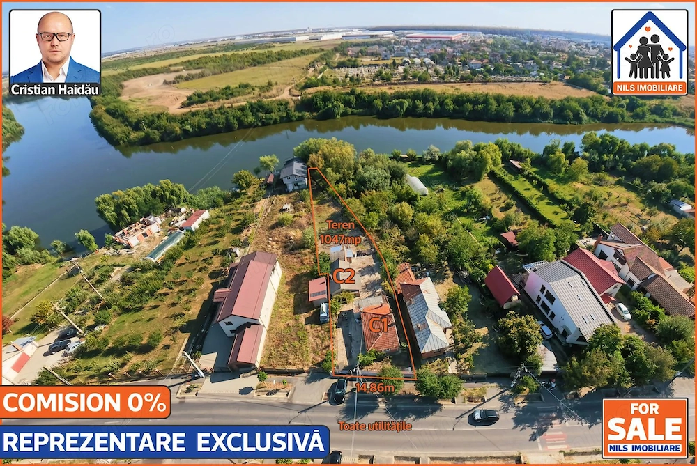 Doua case cu teren de 1047mp la pret de apartament! - Stefanesti IF