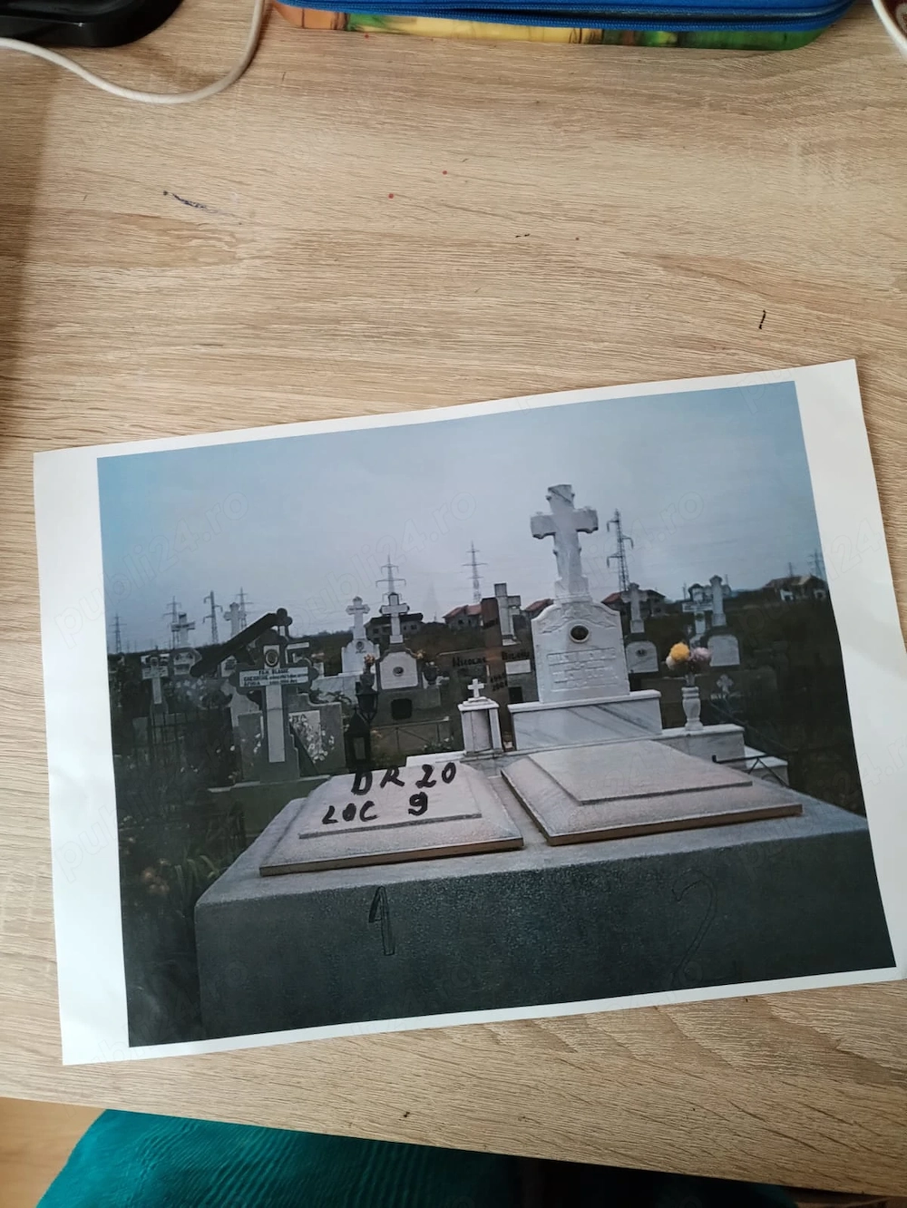 Vând loc de veci cimitirul Fundeni 