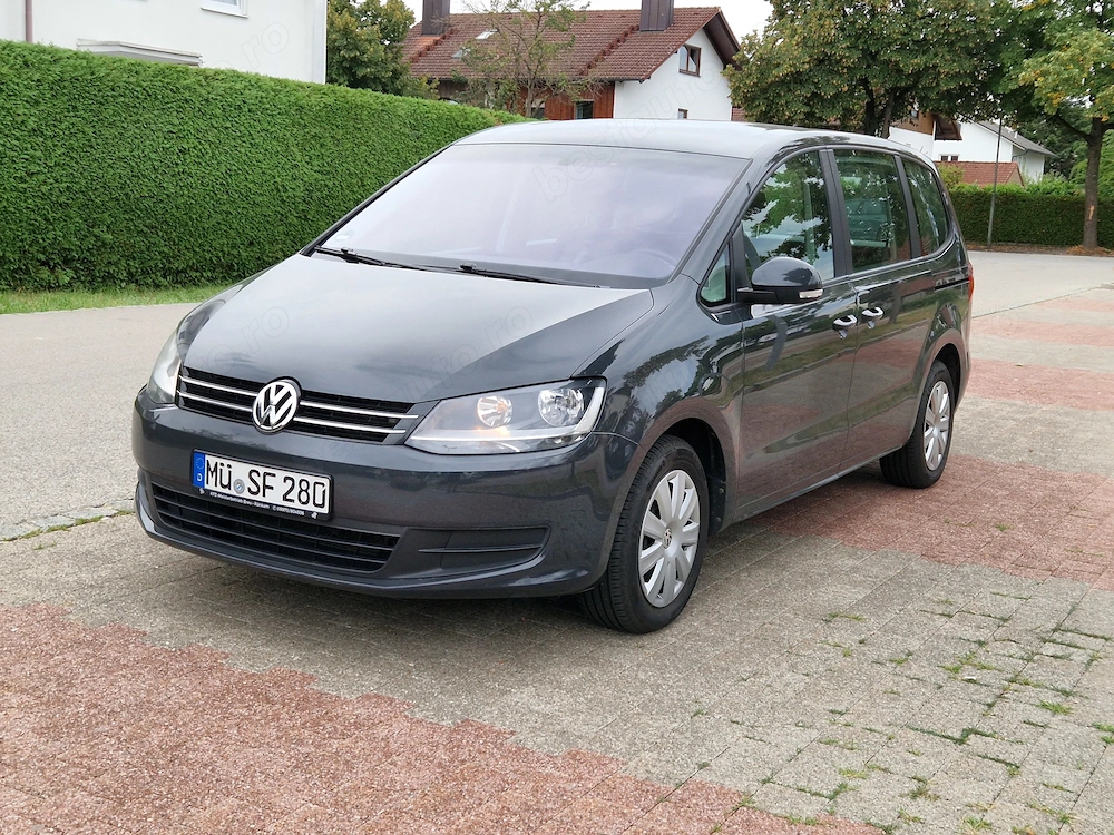 VW Sharan 2015, 2.0 TDI 140 Cp, 7 Locuri