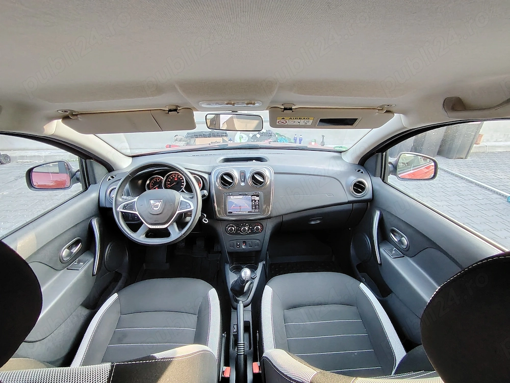Dacia Sandero 0.9 Turbo benzina 90 CP, cutie manuală, 5 uși, roșu, 124965 km