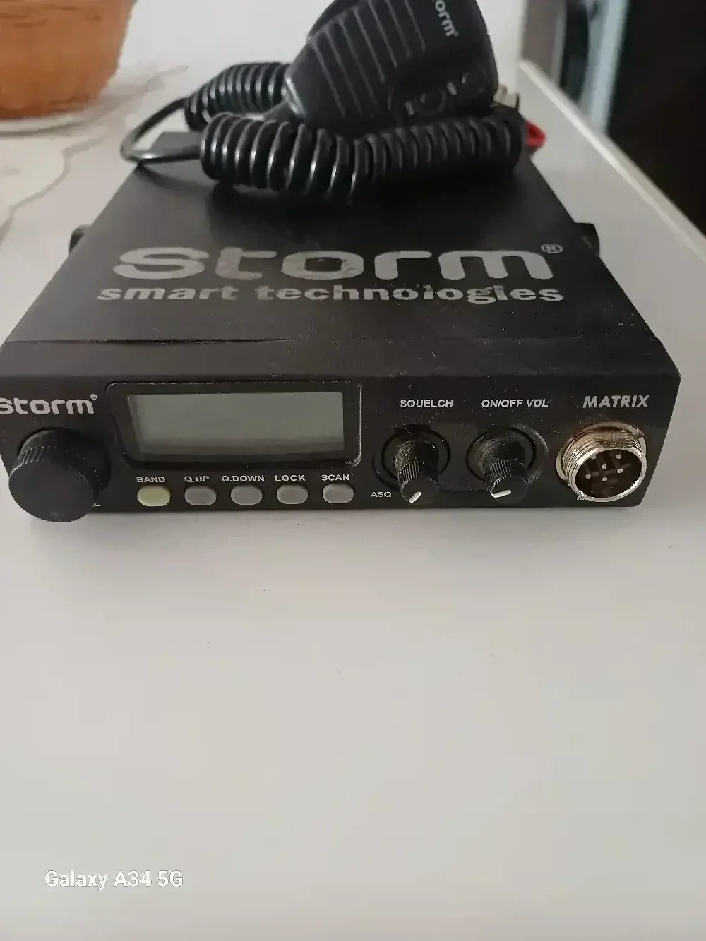 Stație Radio CB Storm Matrix 12V / 24V – ASQ, Stare Foarte Bună