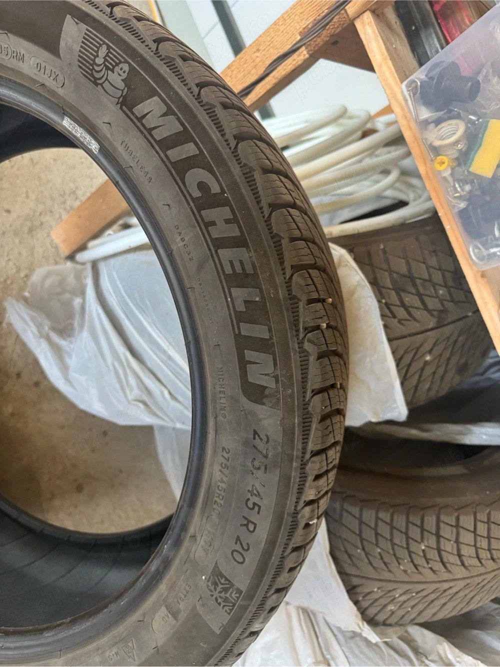 Set cauciucuri de iarna 275/45 R20 Michelin Pilot Alpin 5 SUV