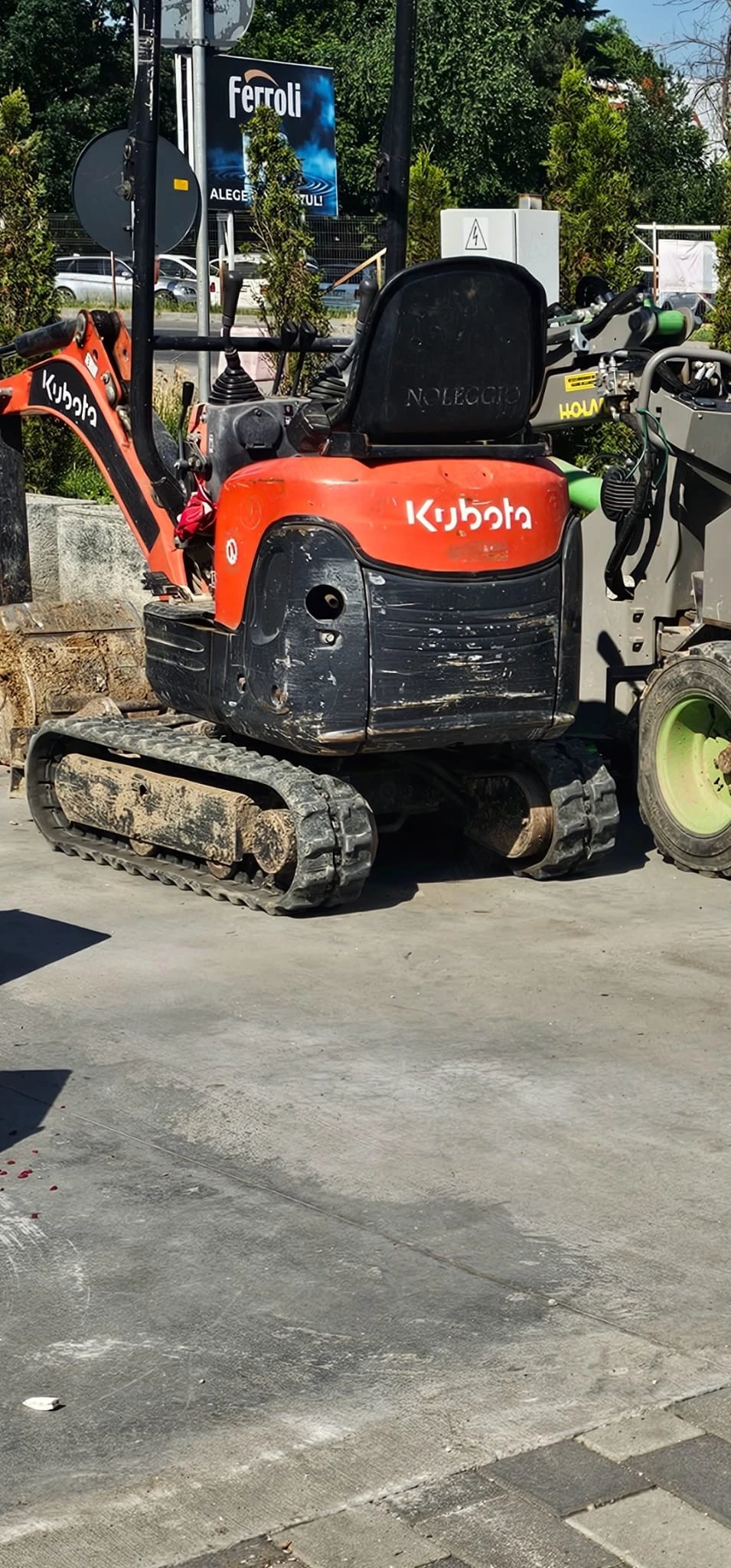 miniexcavator kubota 