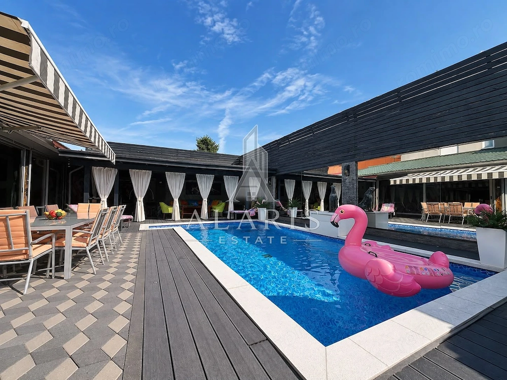 Casa individuala 7 camere, piscina, in Aradului