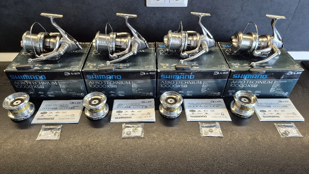 4 mulinete Shimano Aero Technium 10000 XSB (non Mgs)