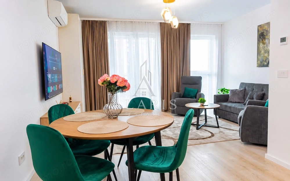 Apartament cu 2 camere, open space, zona Lipovei