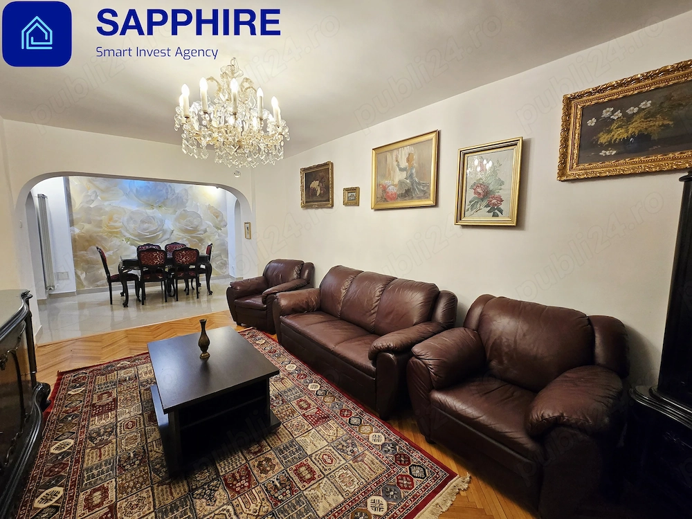 Apartament 4 camere zona Unirii - Piața Alba Iulia, mobilat și utilat