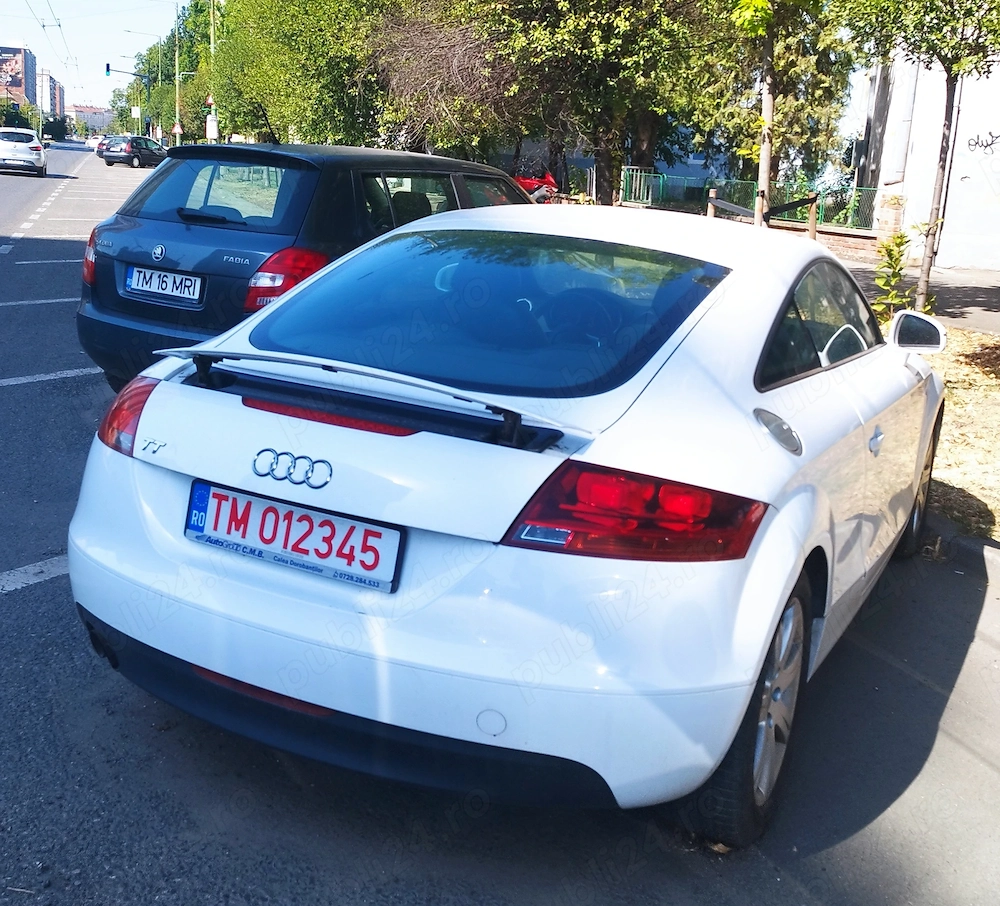 Audi TT mk2 2008, S LINE, 200 CP, 2.0 Tfsi, Climatronic, Navi, piele 