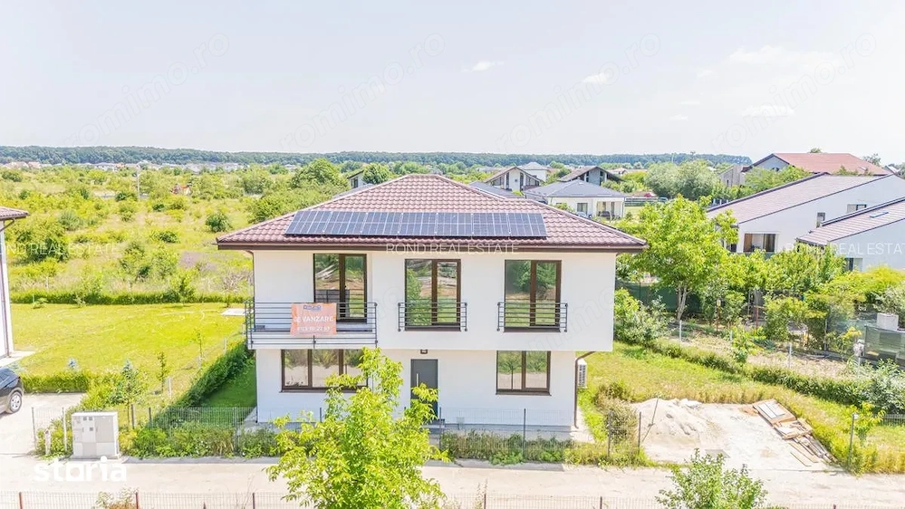 Vila verde disponibila, panouri, pompa de caldura, intretinere - 500ron luna
