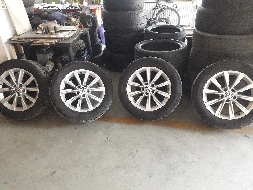 roți complecte pentru vw Tiguan de vară ..235/55/17