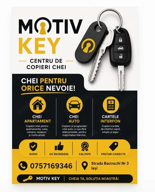 Copiere chei auto