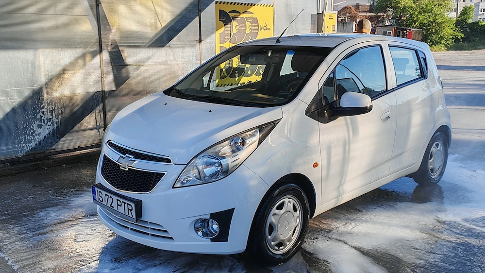 Chevrolet Spark LS,  2010, motor 1.0 benzină, 68 CP, Euro 5, AC functional, servodirectie, 86000Km
