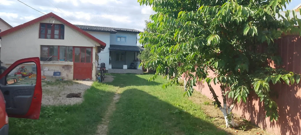 Vand casa la curte cu mansarda in Poienarii Burchii Prahova
